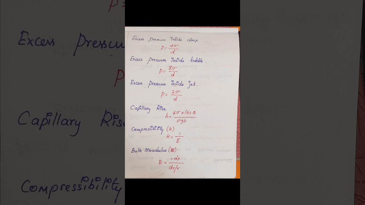1. physical properties of fluids | 5.Hydraulics | JDO