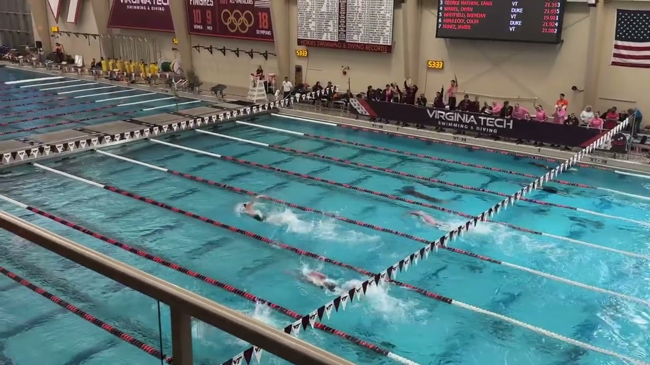 41.79 100 Yard Freestyle (in season)