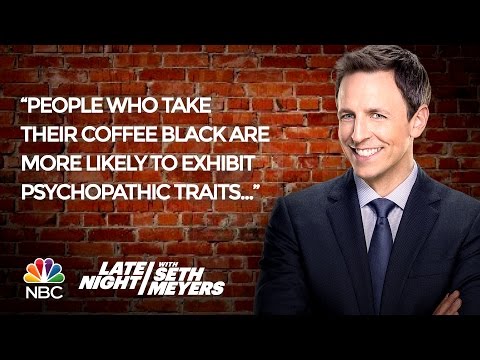 Seth's Favorite Jokes of the Week: Ben Carson, Coffee Study - Late Night with Seth Meyers