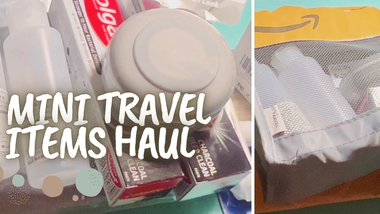 Mini Travel Essentials Haul 