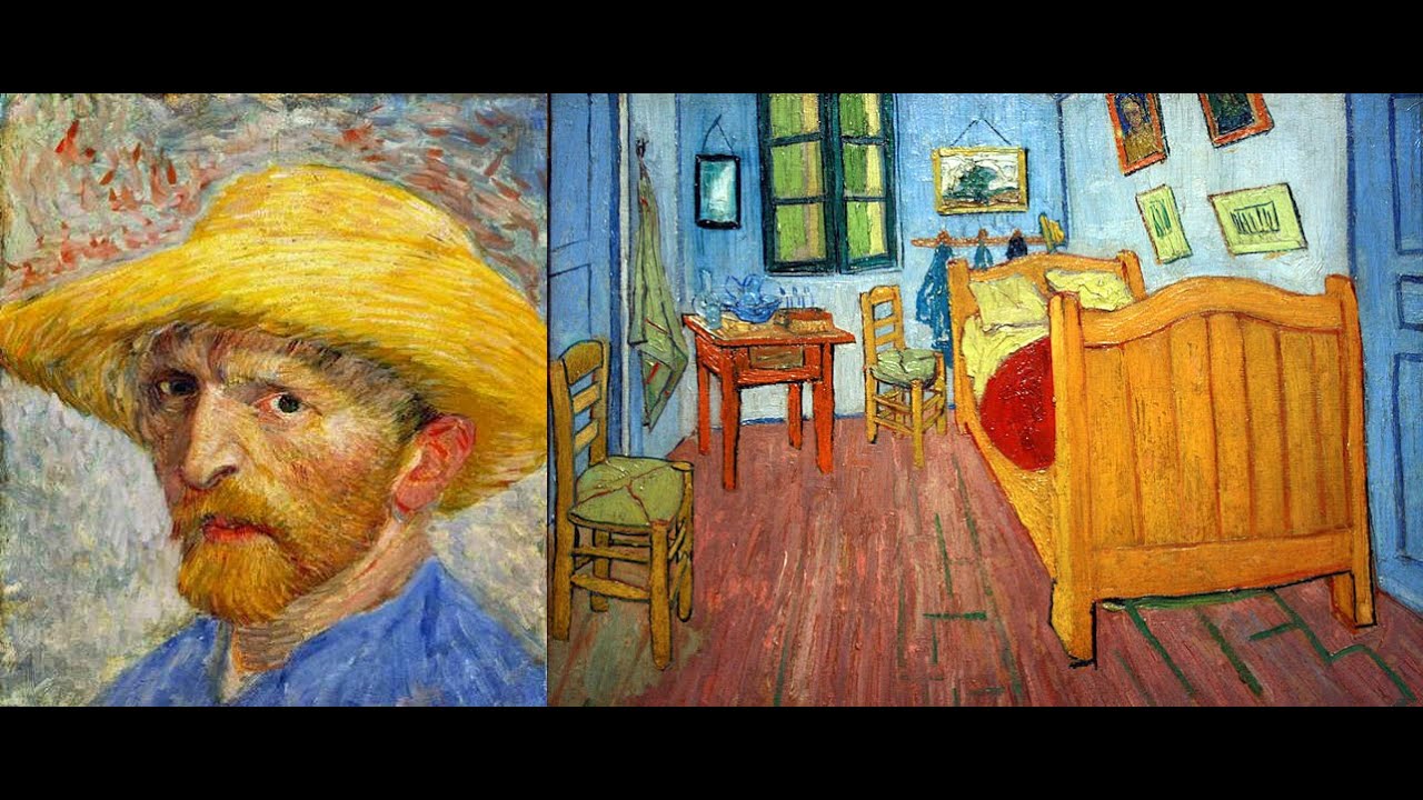 La camera di vincent ad arles con lettere / vincent van gogh 1888 ... Descrizione di una camera da letto