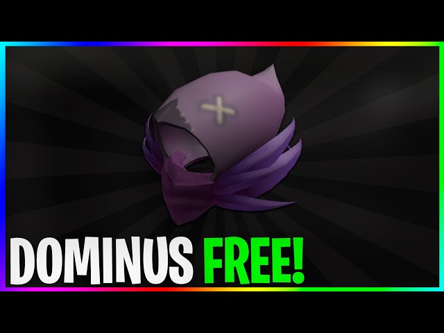 FREE DOMINUS in ROBLOX with ! 