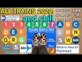 All Trains 2020 and chill - No voice No music