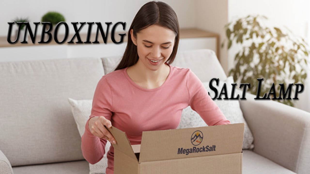 Unboxing Himalayan Salt Lamp (100% Stress Reducer) | Mega Rock Salt Company 2020 