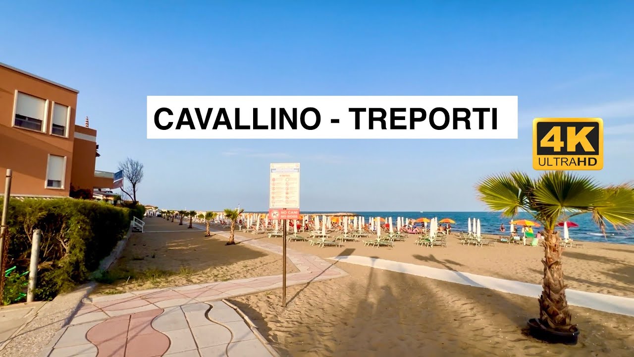 CAVALLINO - TREPORTI  WALKING TOUR, A QUIET  BEACH TOWN IN ITALY