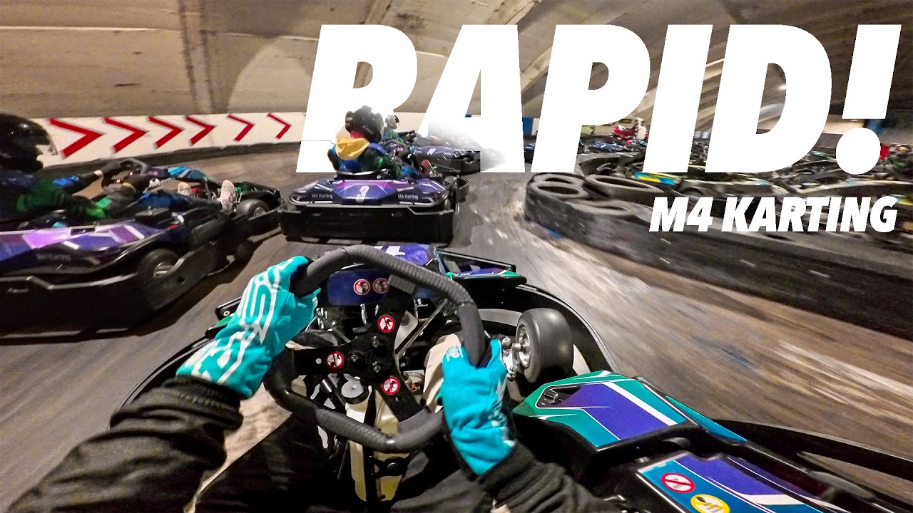 Попытка обогнать местных на картинге M4 (они были БЫСТРЫМИ!)