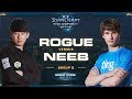 Rogue vs Neeb ZvP - Group D - 2019 WCS Global Finals - StarCraft II