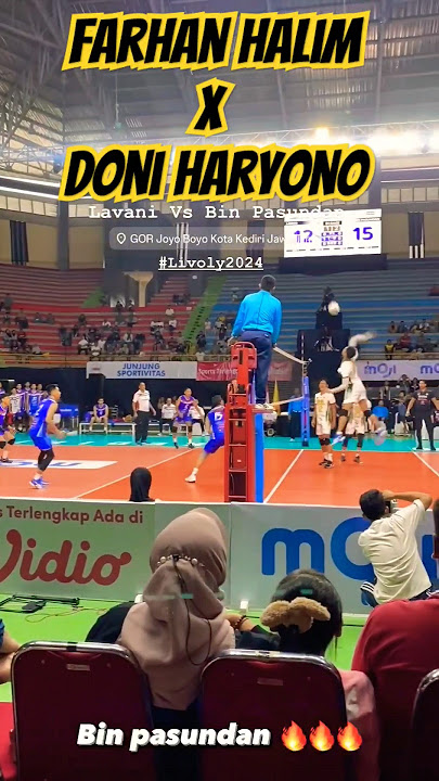 doni haryono x farhan halim spike 💯🚀🇲🇨🏐 #volleyball #voliindonesia