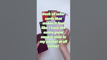 Paint swatch lovers, Palette Scout is for you! #palettescout #colorcards #colortheory #artists