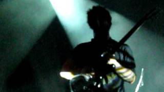 Foals - live at the Olympia - Dublin 2010 - red sox pugie