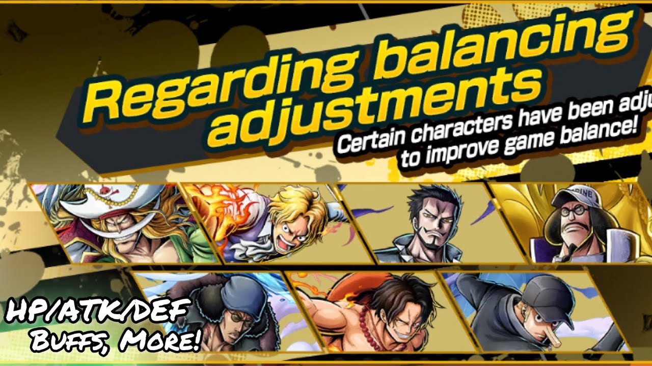 Young Whitebeard will Finally Get Heals?! Characters Balancing