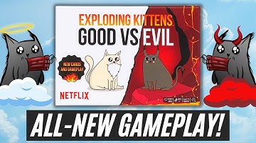 Exploding Kittens: Good Vs Evil Game REVIEW