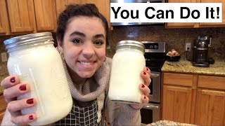 How to Make Thick Homemade Sour Cream | Easy Recipe
