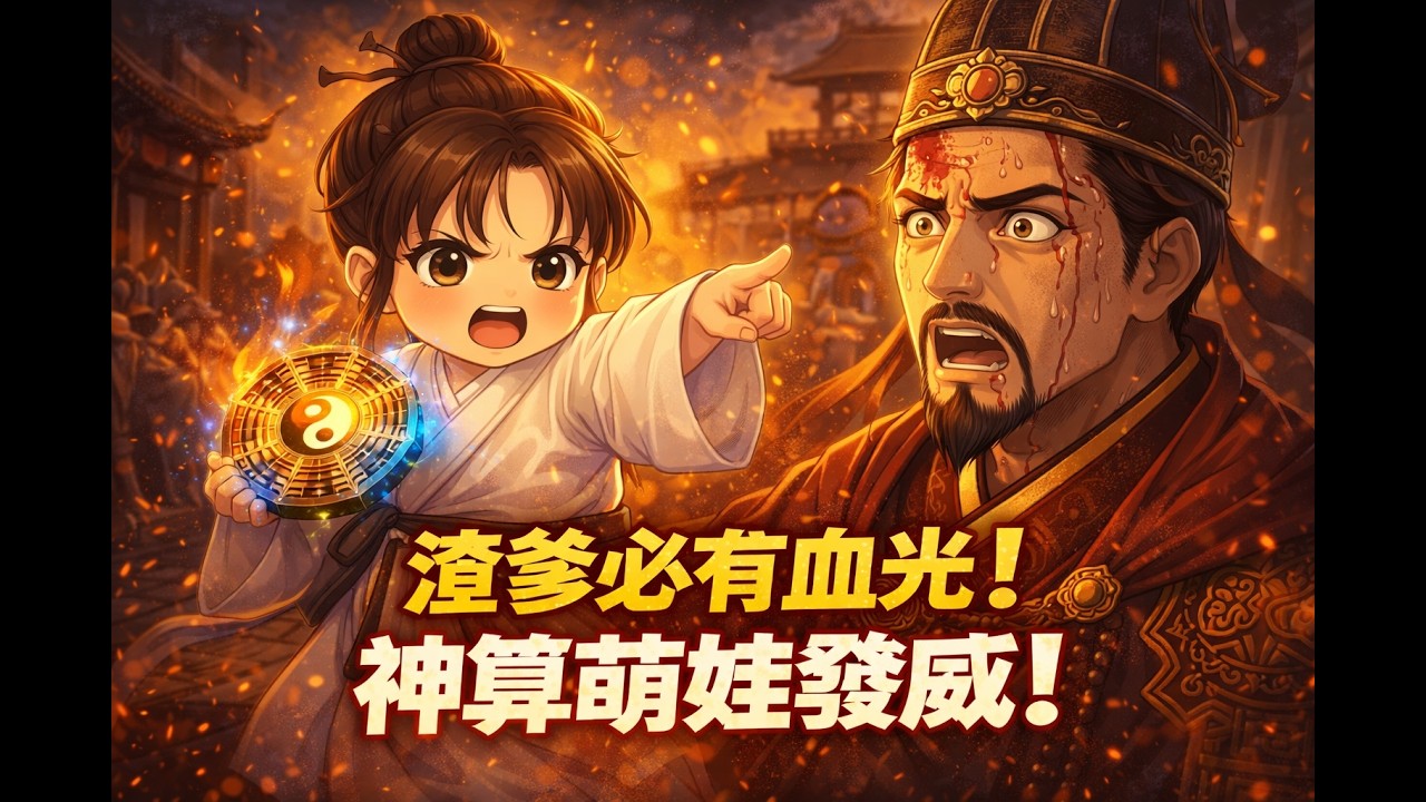 【短劇】✅️三品大員拒認親閨女？3歲神算萌娃鐵口直斷，下一秒渣爹當場血光之災！#短劇