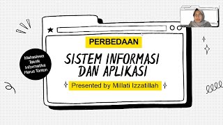 Perbedaan Sistem Informasi dan Aplikasi screenshot 4