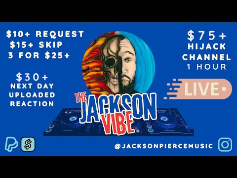 Jackson Pierce LIVE Music Reactions & Feedback to YOUR Requests!!