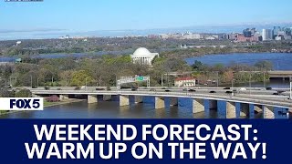 Weekend forecast: Cool, breezy Saturday with warm up on the way