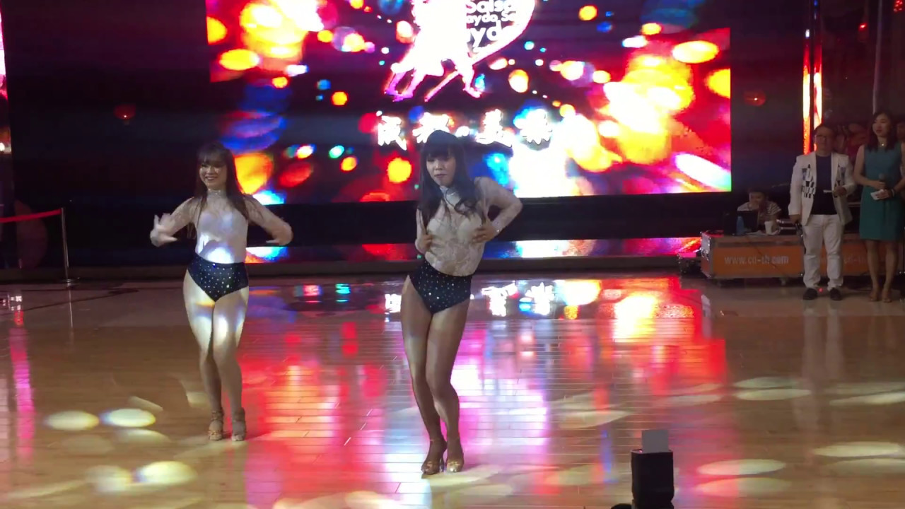Brenda and Lorna (BLDC) at the Chengdu International Latin Dance Festival 2017