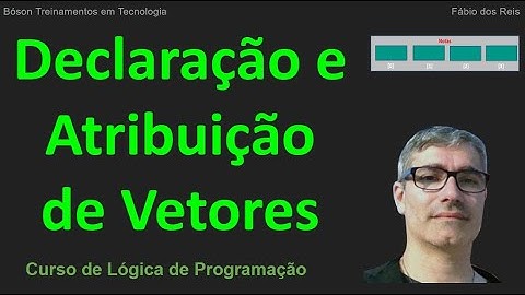 [Novo] Declaração e Atribuição de valores a Vetores em Lógica de Programação