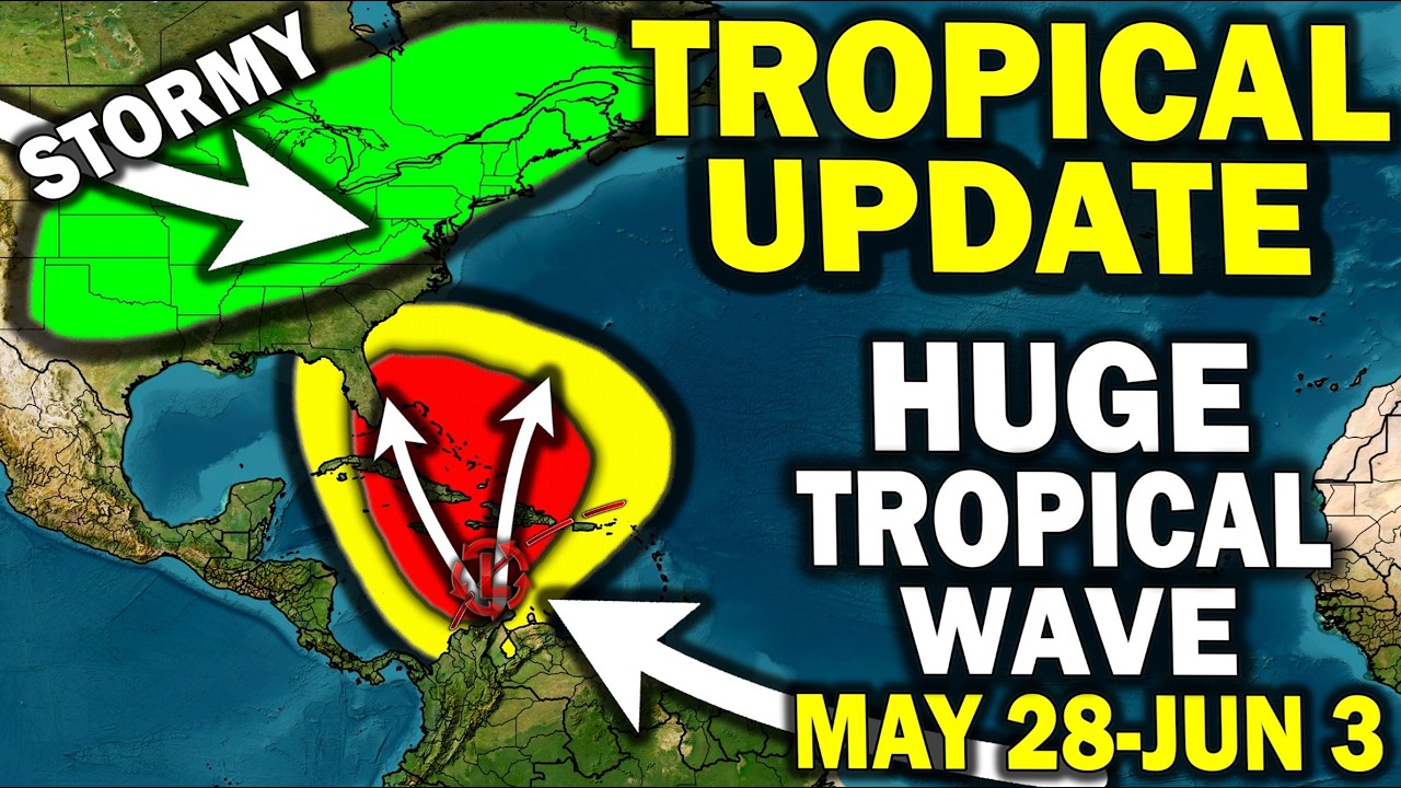 Tropical Update, Huge Caribbean Tropical Wave Could Develop Into ...