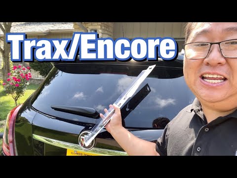How To Replace Rear Window Wiper Blade on Buick Encore