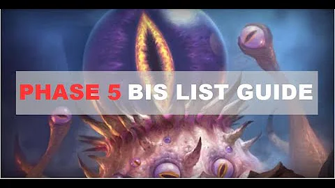 Classic Fury Warrior - Phase 5 BIS List Overview