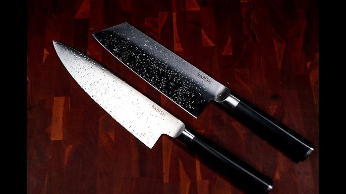 Babish 6.5 German Steel, Santoku Knife, Stainless Steel 