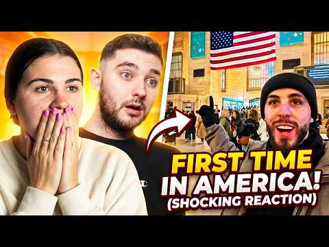 Brits React to British Guy's First Time in the USA!🇺🇸