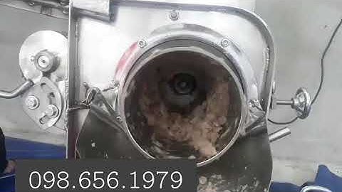 máy ép cá CR300, máy tách xương cá sông, cá biển CR300