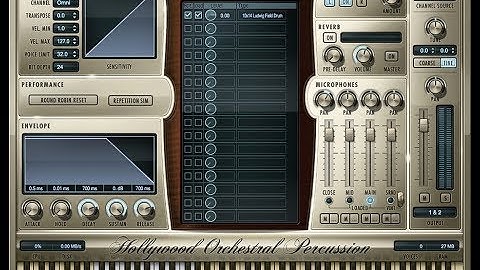 Hollywood Orchestra Percussion Tutorial