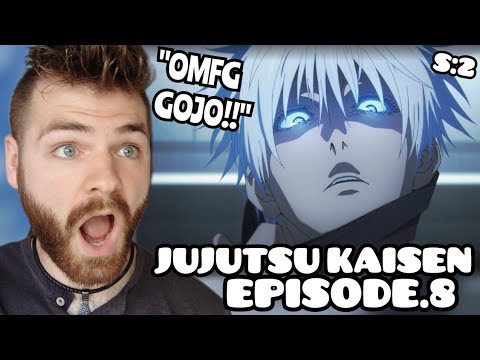 OMG GOJO!! THIS EPISODE??!!! | JUJUTSU KAISEN EPISODE 8 | SEASON 2 | New Anime Fan! | REACTION