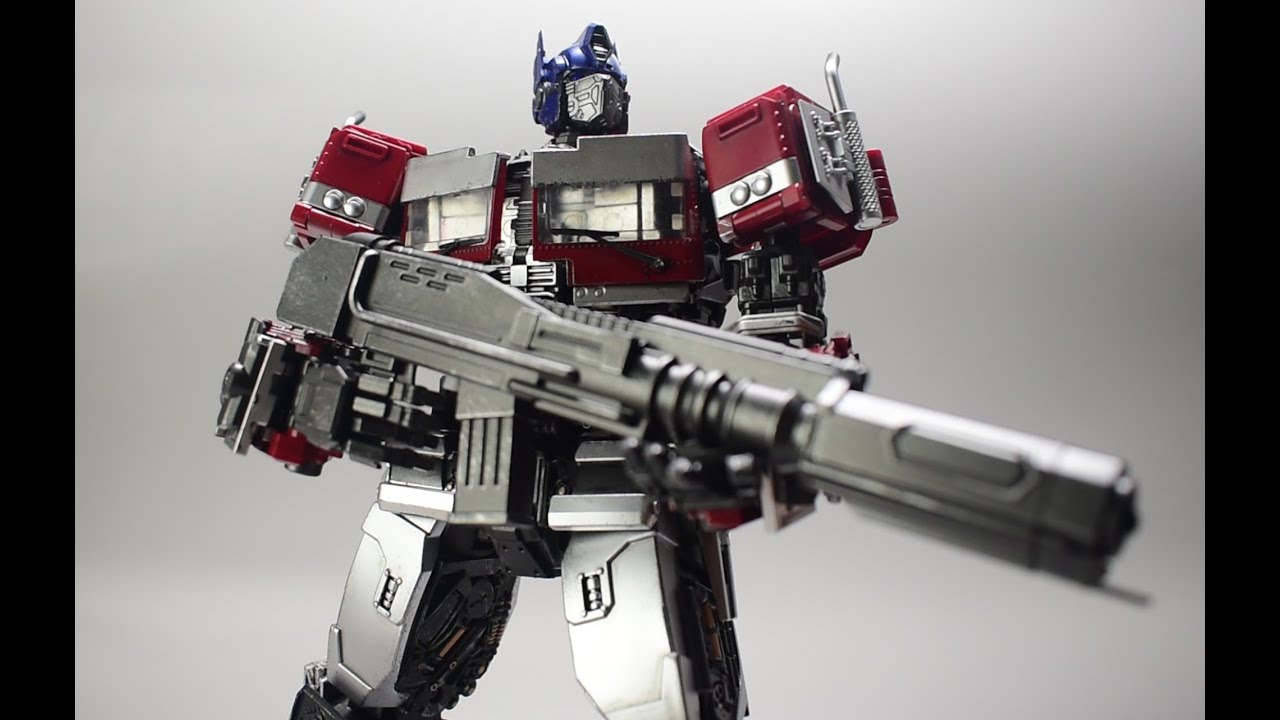 DLX身高可变形！变形金刚电影7擎天柱BTT02玩具开箱