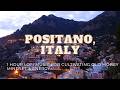 1 Hour Chill and Relax Dreamy Sunset LoFi Music | Positano, Italy | Coffee Shop Reading