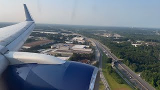 4K | Delta Air Lines Boeing 757-200 (N6710E) Beautiful Clear Morning Atlanta Landing