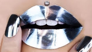 Lipstick Tutorial Compilation 2017 | New Lip Art Designs vesves Ideas Part#96