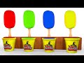 Learn Colors with Rainbow Play Doh Ice Cream for Children | Learn Colors for kids Play Doh Popsicle