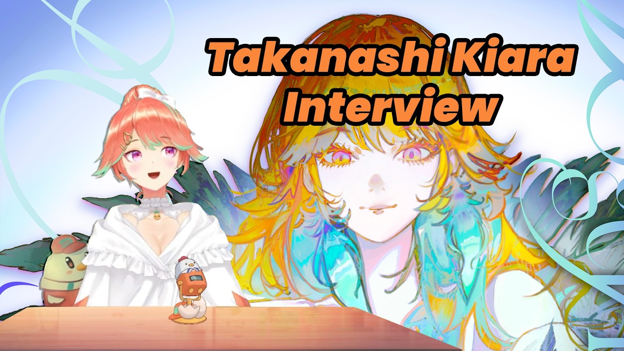 Anime news network entrevista takanashi kiara da hololive sobre carreira e futuro da transmissão