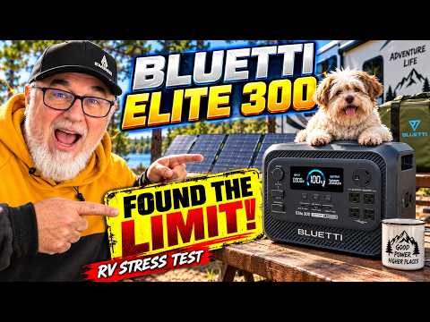 🔋 BLUETTI Elite 300 Almost Doubles My RV Battery Power - No Install, No Wiring, No Hassle