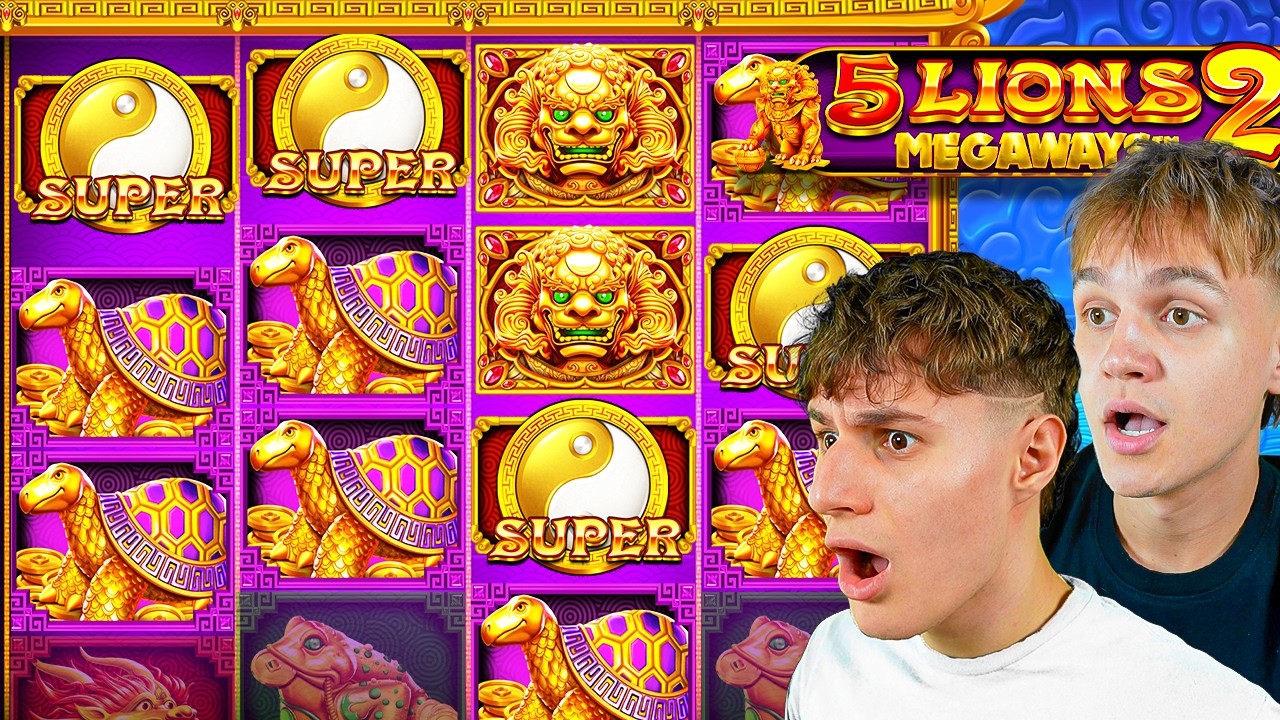 OUR BIGGEST WIN ON 5 LIONS MEGAWAYS 2 (ALMOST MAX)
