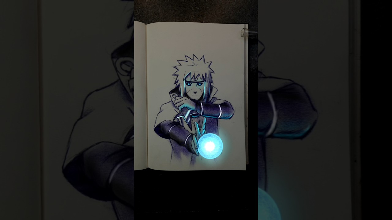 Namikaze Minato Pen Sketch 