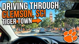 Driving Through Clemson, South Carolina
