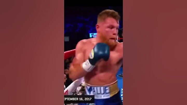 Proper Iron Chin from Canelo 🥊