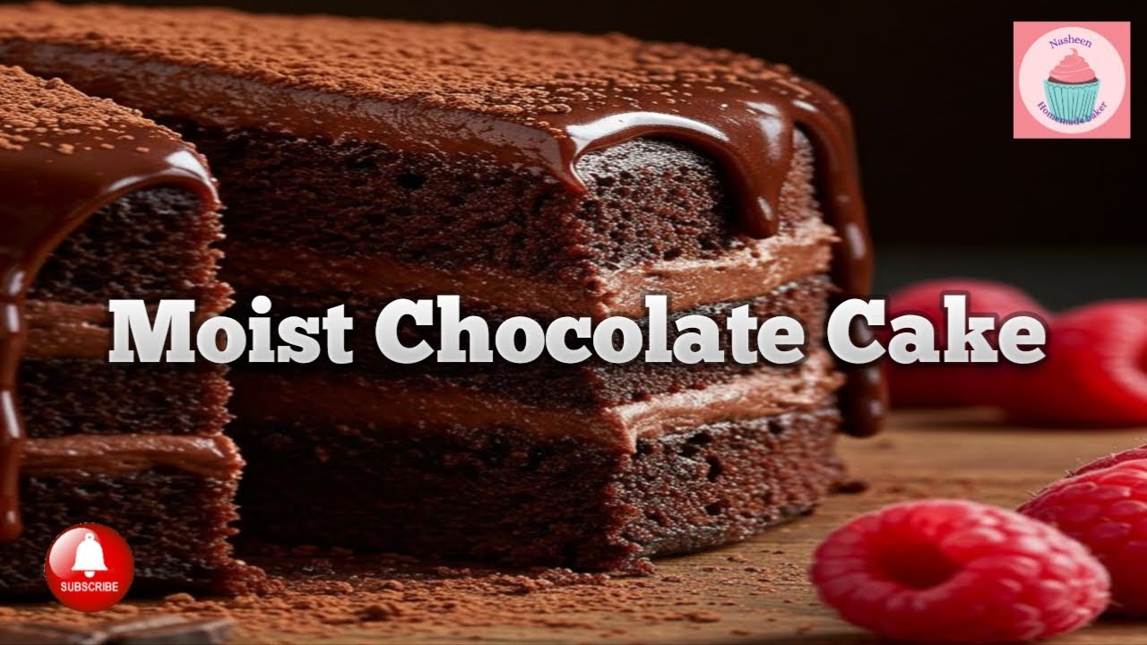Moist And Delicious Chocolate Cake Recipe|Simple easy chocolate cake recipe