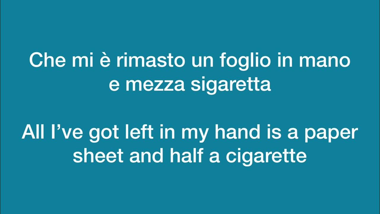 Måneskin Torna a casa (Lyrics + English Translation) YouTube