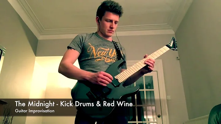 The Midnight - Kick Drums & Red Wine (Guitar Cover)