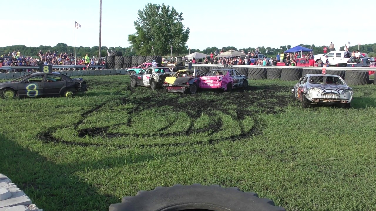 12 & UNDER DEMOLITION DERBY 2020 YouTube