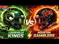 Louisville Kings vs Houston Gamblers: UFL Week 4 Live Play by Play and Watch Party