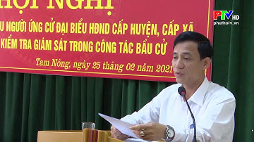 HƯỚNG DẪN GIỚI THIỆU NGƯỜI ỨNG CỬ ĐẠI BIỂU HĐND CẤP HUYỆN, CẤP XÃ NHIỆM KỲ 2021 - 2026