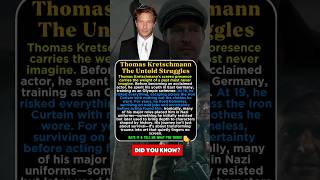 Thomas Kretschmann: Escaping the Past