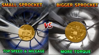 Sprocket modification for mileage and performance | sprocketing | Gearing | Mech Tamil Nahom screenshot 1